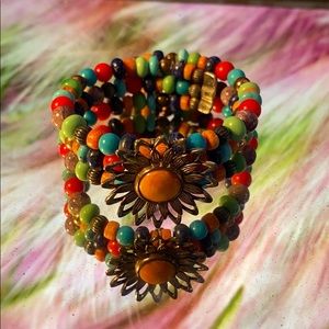 Vintage boho bracelet bundle